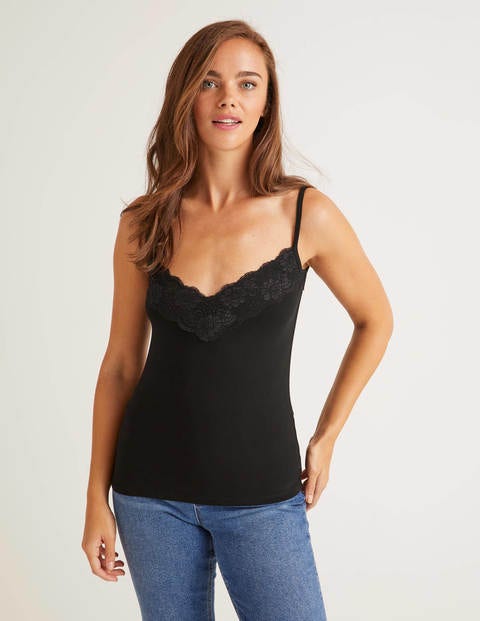Lace Cami - Black Lace Cami - Black