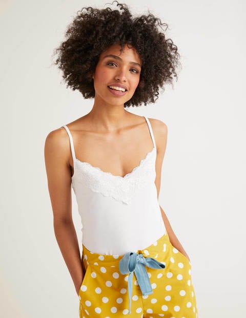 Lace Cami - White Lace Cami - White