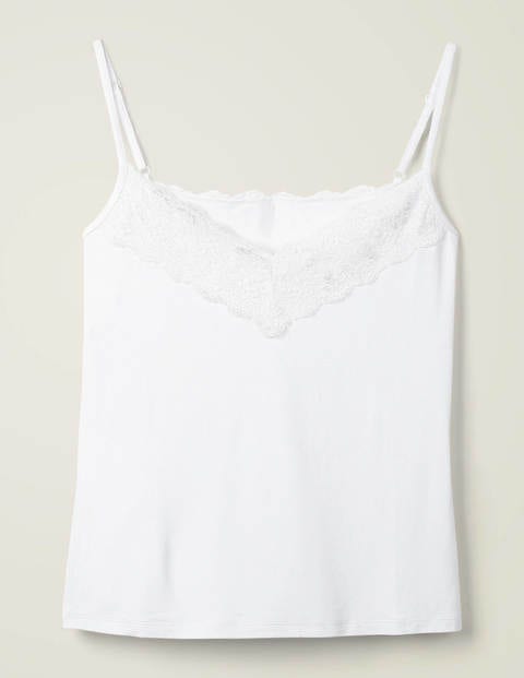 Lace Cami - White Lace Cami - White