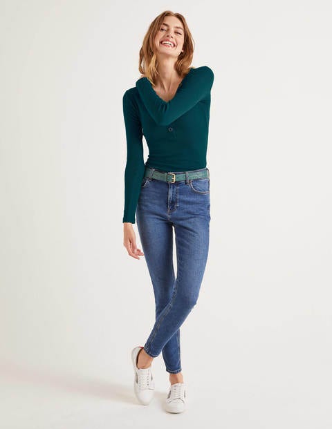 Top En Jersey Ida - Vert des bois Top En Jersey Ida - Vert des bois