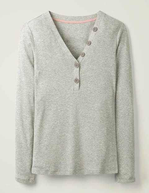 Ida Jersey Top - Grey Marl Ida Jersey Top - Grey Marl