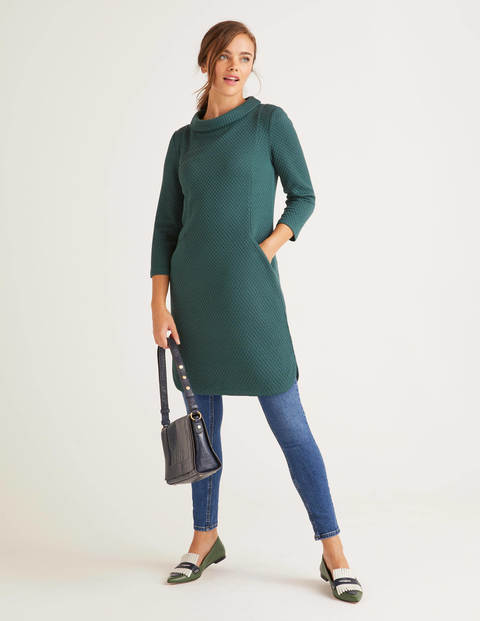Andrea Jacquard Tunic - Midnight Garden Andrea Jacquard Tunic - Midnight Garden