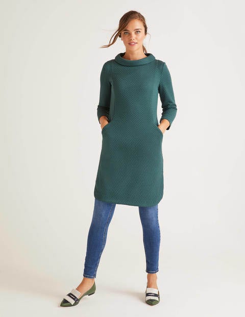 Andrea Jacquard Tunic - Midnight Garden Andrea Jacquard Tunic - Midnight Garden