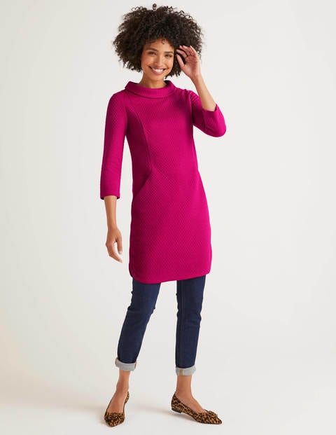 Andrea Jacquard Tunic - English Berry Andrea Jacquard Tunic - English Berry