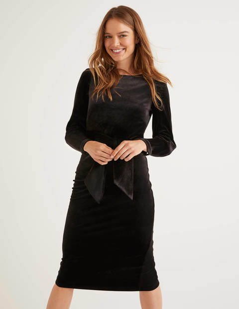 Robe Julianna en velours - Noir Robe Julianna en velours - Noir