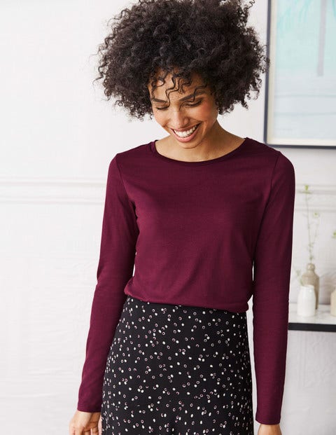 Supersoft Crew Neck Tee - Ruby Ring Supersoft Crew Neck Tee - Ruby Ring