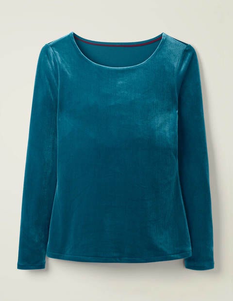 Suki Velvet Top - Baltic Suki Velvet Top - Baltic