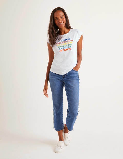 I'm Listening Charity T-Shirt - I'm Listening, Weiß I'm Listening Charity T-Shirt - I'm Listening, Weiß