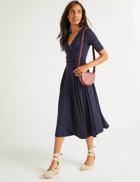 Kassidy Jersey Midi Dress - Navy Kassidy Jersey Midi Dress - Navy