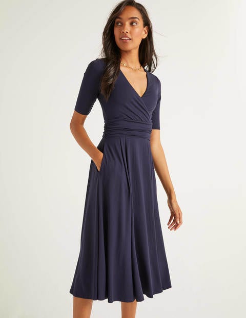 Kassidy Jersey Midi Dress - Navy Kassidy Jersey Midi Dress - Navy