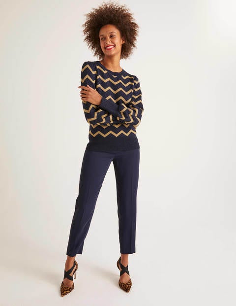 Antonia Sweater - Lurex Zig Zag Antonia Sweater - Lurex Zig Zag