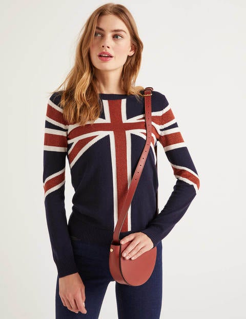 Estella Sweater - Conker Flag