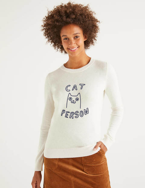 Pull Estella - Motif Cat person Pull Estella - Motif Cat person