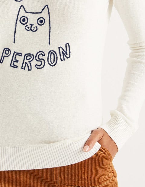 Pull Estella - Motif Cat person Pull Estella - Motif Cat person
