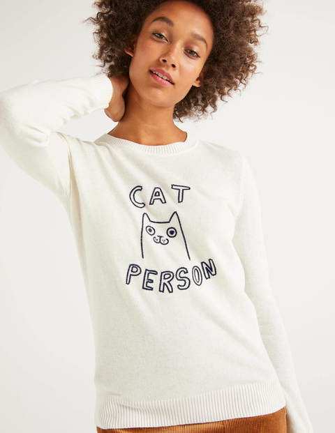 Pull Estella - Motif Cat person Pull Estella - Motif Cat person