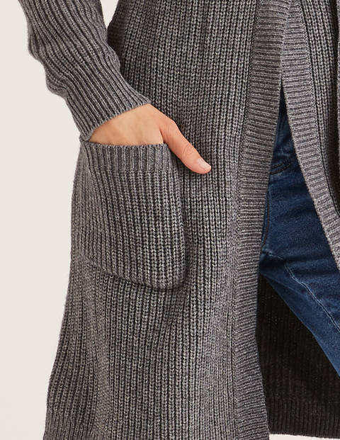 Cara Cardigan - Anthrazit Melange Cara Cardigan - Anthrazit Melange