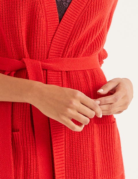 Cara Cardigan - Post Box Red Cara Cardigan - Post Box Red