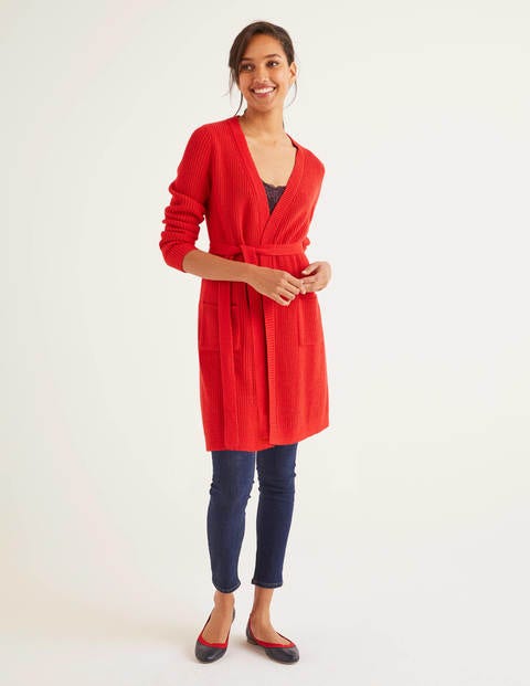 Cara Cardigan - Post Box Red Cara Cardigan - Post Box Red