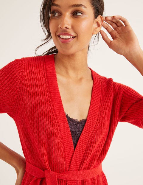 Cara Cardigan - Post Box Red Cara Cardigan - Post Box Red