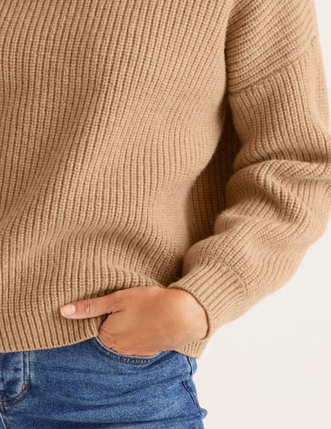 Adriana Jumper - Camel Melange Adriana Jumper - Camel Melange