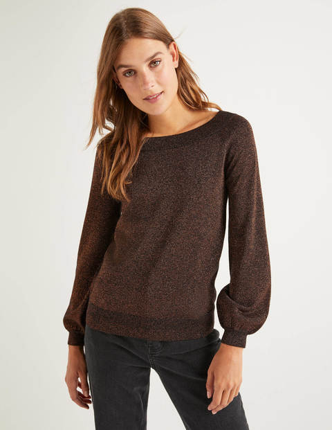 Mabel Jumper - Black and Copper Sparkle Mabel Jumper - Black and Copper Sparkle