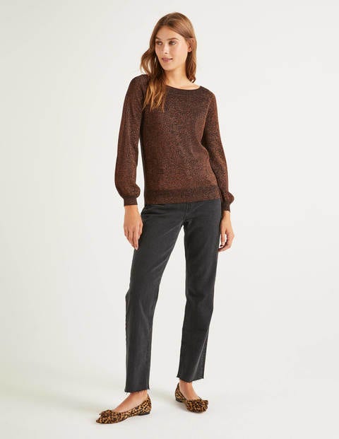 Mabel Jumper - Black and Copper Sparkle Mabel Jumper - Black and Copper Sparkle