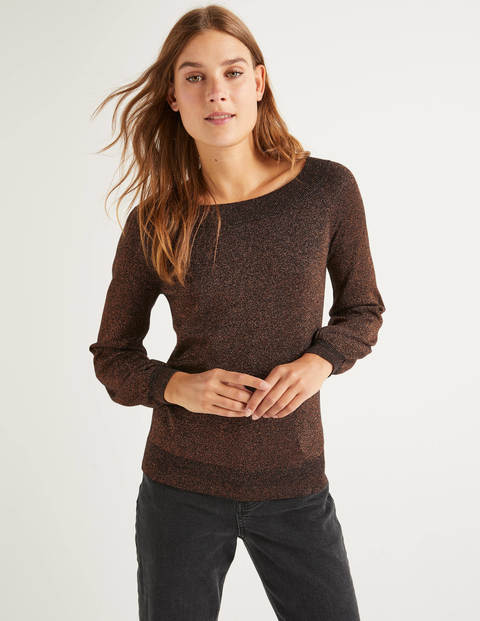 Mabel Jumper - Black and Copper Sparkle Mabel Jumper - Black and Copper Sparkle