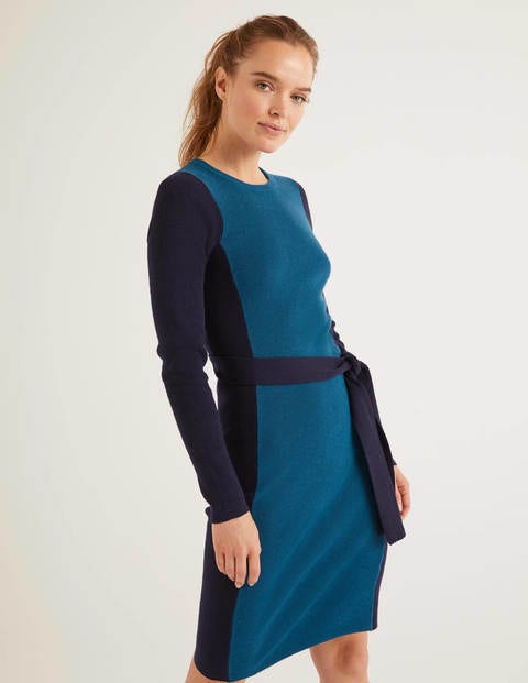 Rosa Kleid - Dunkles Petrol Rosa Kleid - Dunkles Petrol