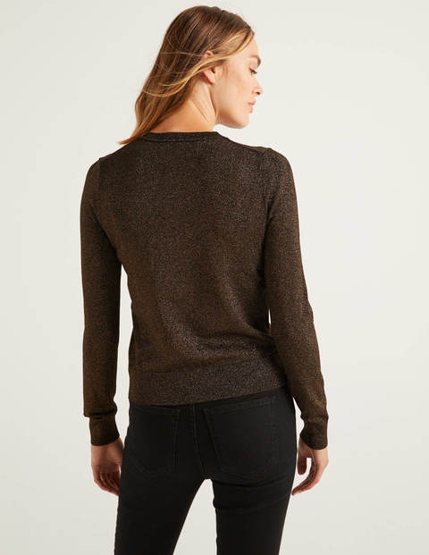Rosetta Sparkle Cardigan - Black/Gold Rosetta Sparkle Cardigan - Black/Gold