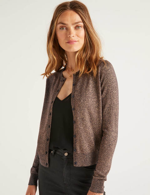 Cardigan Étincelant Rosetta - Bleu marine/or rose Cardigan Étincelant Rosetta - Bleu marine/or rose