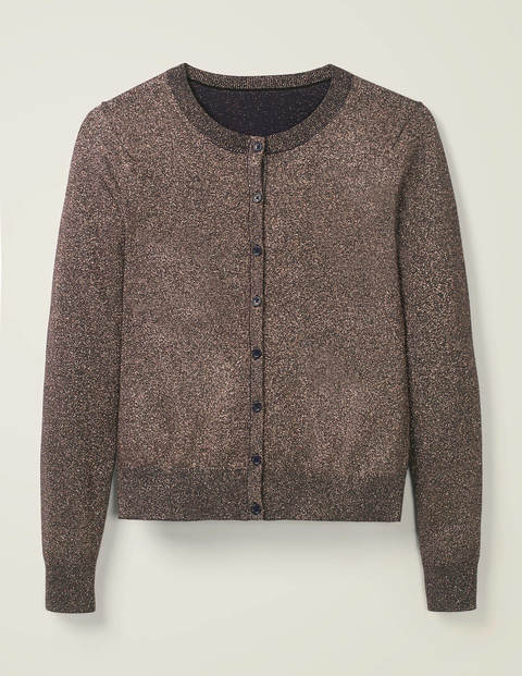 Cardigan Étincelant Rosetta - Bleu marine/or rose Cardigan Étincelant Rosetta - Bleu marine/or rose