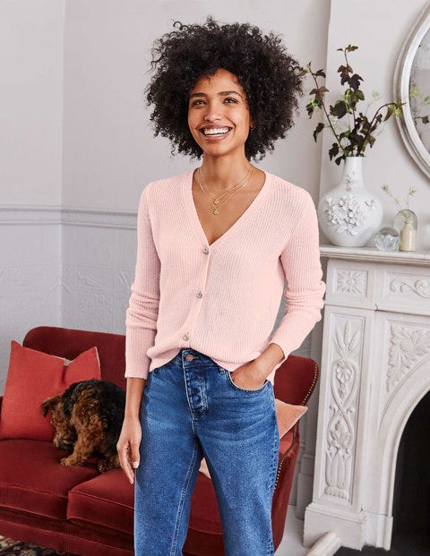 Maggie Jewelled Cardigan - Milkshake Maggie Jewelled Cardigan - Milkshake