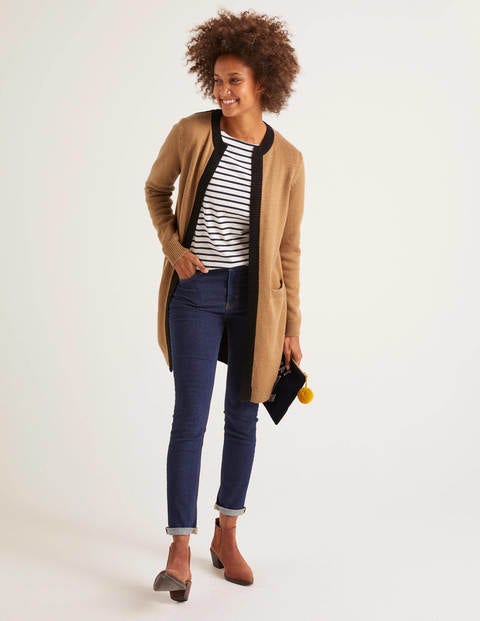Rosamund Cardigan - Camel/Black Rosamund Cardigan - Camel/Black