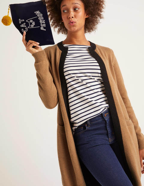 Rosamund Cardigan - Camel/Black Rosamund Cardigan - Camel/Black