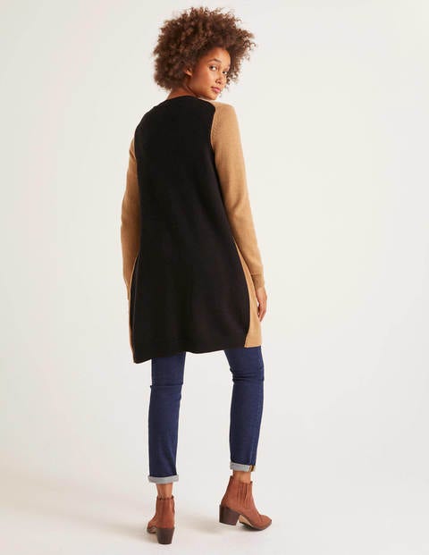 Rosamund Cardigan - Camel/Black Rosamund Cardigan - Camel/Black