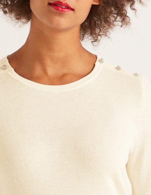 Betty Sweater - Ivory Betty Sweater - Ivory