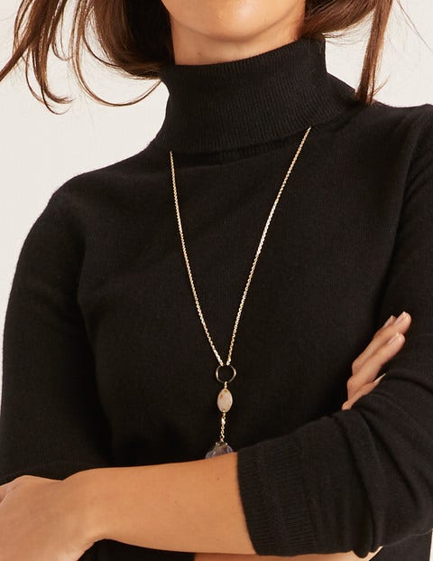 Cashmere Roll Neck - Black Cashmere Roll Neck - Black
