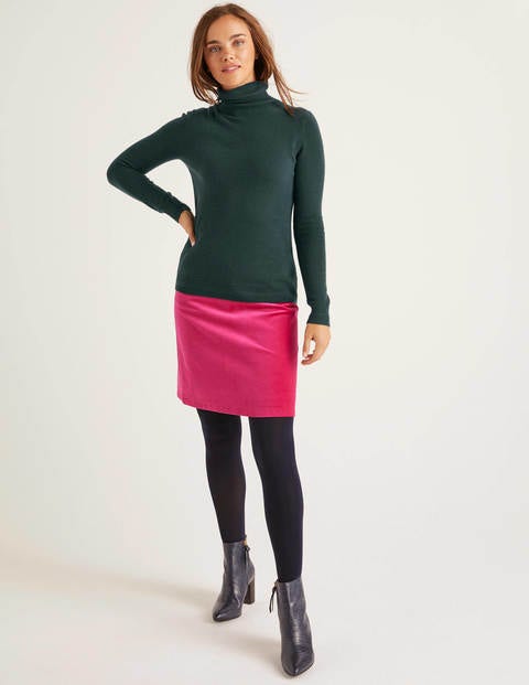 Cashmere Roll Neck - Midnight Garden Cashmere Roll Neck - Midnight Garden