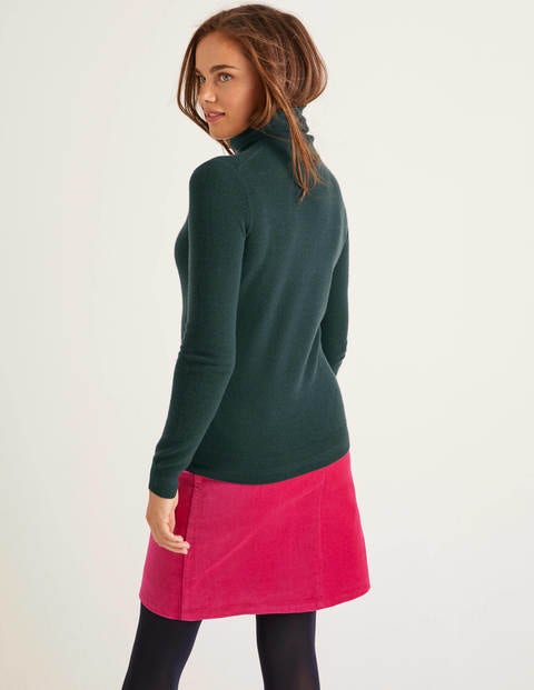 Cashmere Roll Neck - Midnight Garden Cashmere Roll Neck - Midnight Garden