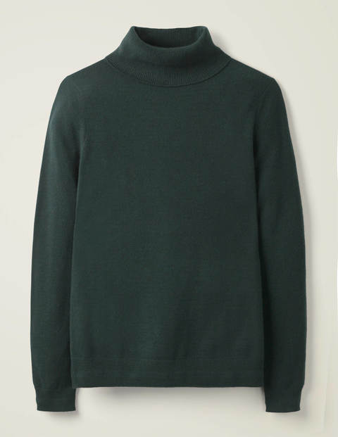 Cashmere Roll Neck - Midnight Garden Cashmere Roll Neck - Midnight Garden
