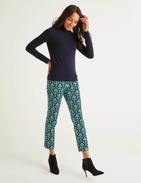 Cashmere Roll Neck Sweater - Navy Cashmere Roll Neck Sweater - Navy