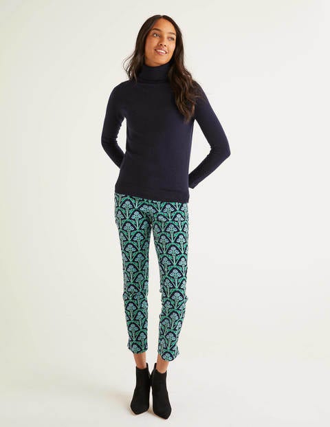 Cashmere Roll Neck Sweater - Navy Cashmere Roll Neck Sweater - Navy
