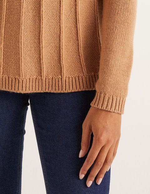 Phoebe Sweater - Camel Melange Phoebe Sweater - Camel Melange