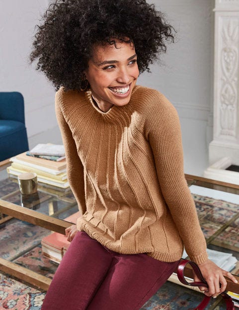 Phoebe Sweater - Camel Melange Phoebe Sweater - Camel Melange