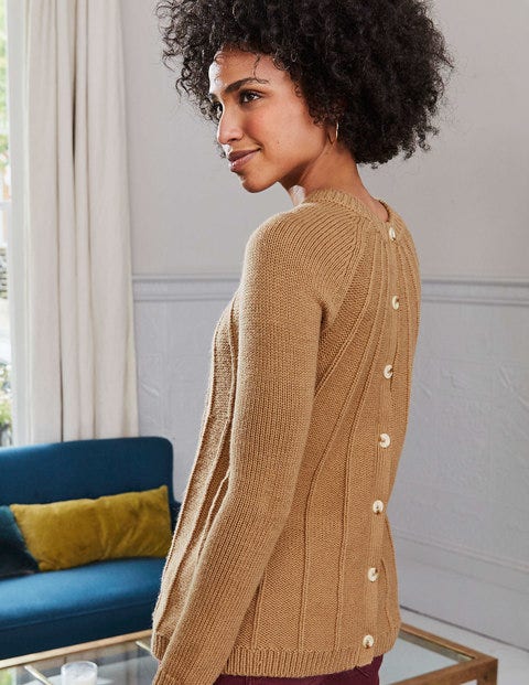 Boden Camel Jumper