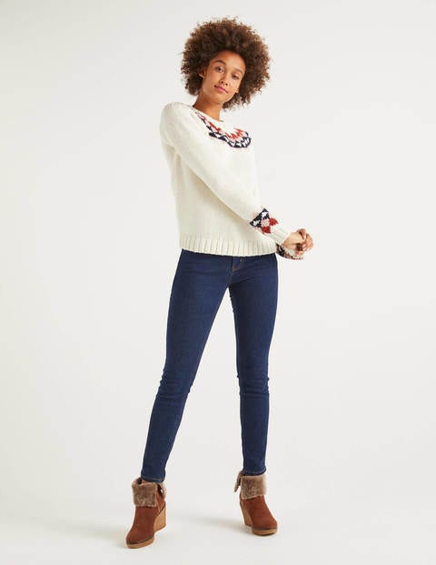 Cordelia Fair Isle Jumper - Ivory Cordelia Fair Isle Jumper - Ivory