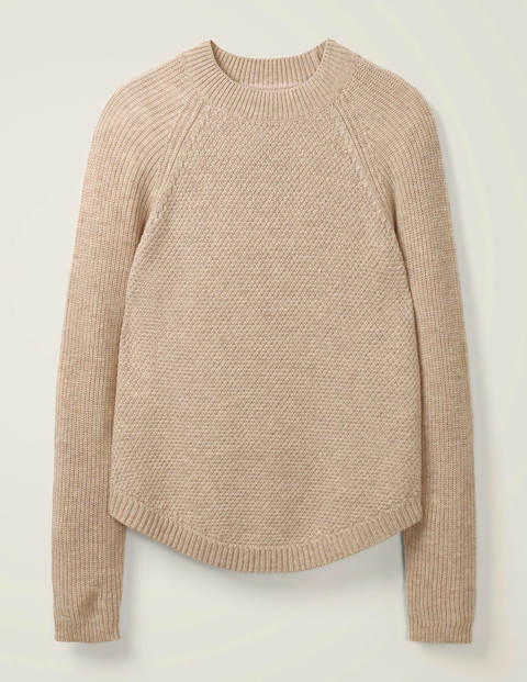 Leonora Textured Jumper - Chinchilla Leonora Textured Jumper - Chinchilla