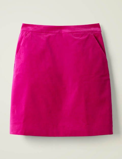 Mimi Velvet Skirt - English Berry Mimi Velvet Skirt - English Berry