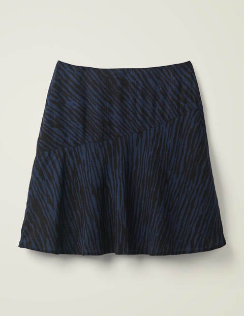 Virginia Skirt - French Navy and Black, Safari Virginia Skirt - French Navy and Black, Safari