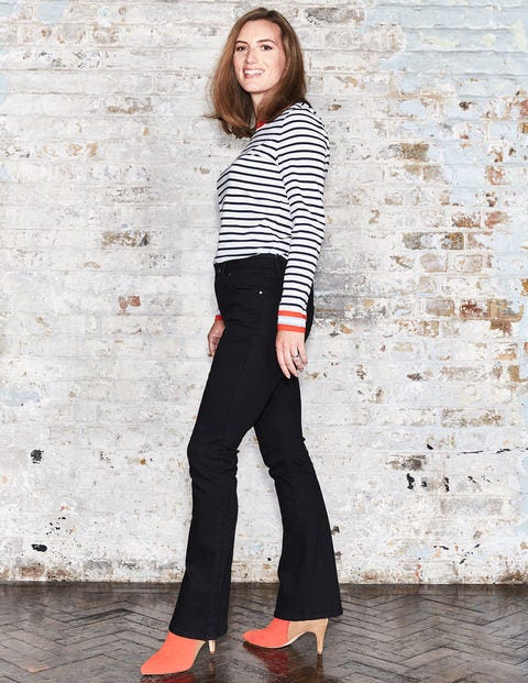Bootcut-Jeans - Schwarz Bootcut-Jeans - Schwarz